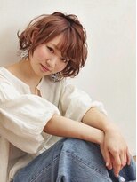 ミスト(mist)&nbsp;【 mist 】ボブ × オレンジベージュ（金沢文庫/金沢八景）