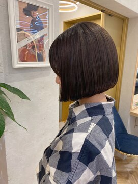 ロンドプランタン 恵比寿(Lond Printemps) 【Lond佐野】３０代４０代に人気 大人かわいい前下がり小顔ボブ