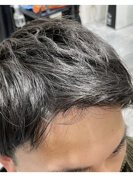 シエル 千葉店(CIEL) 【メンズ】爽やかアップバングスタイル