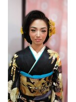 ハナココ 水戸店(hana Coco)&nbsp;成人式 崩れない和髪 着付け 和装 振袖 前撮り 撮影 水戸 大工町