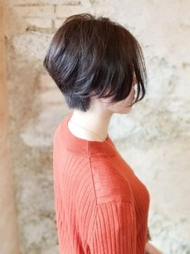 フロール(Flor) 【flor 戸塚】*マニッシュショート+ショコラブラウン*