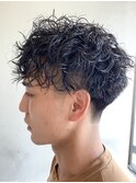 ショートマッシュ×ツイストスパイラルパーマ　担当 RYO