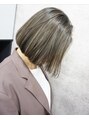 ヘアテリア リュウ 大塚(hair teria ryu) ミニボブ×コントラストハイライト、すいかにならないデザインを