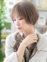 カバーヘア ブリス 戸田公園西口店(COVER HAIR bliss)&nbsp;大人ハイライトシースルーバングショートc5戸田公園20代30代40代