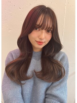 ルームバイシー 新宿(Loom. by Sea) くびれヘア/ブラウンカラー/透明感カラー/ツヤ感カラー