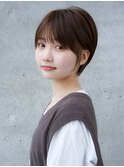 前髪ありショートボブ20代30代40代【AIN.表参道】川原大地