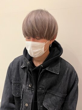 ソイルアヴェダ ららぽーと沼津店(SoilAVEDA) ミルクティーグレージュカラー×マッシュヘア