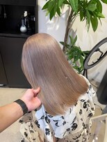 ロイス 神宮前(ROIS)&nbsp;透明感ベージュカラー/ダブルカラー/ケアブリーチ[表参道駅]