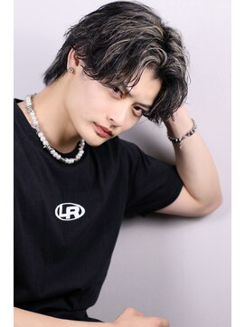 リップスヘアー 梅田(LIPPS hair) 毛流れスパイラルハイライトパーマ