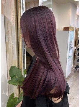 ナンバー アンフィール 渋谷(N° anfeel) 艶髪×ラベンダーカラー