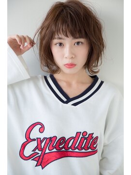 アッシュ 浜田山店(Ash) ゆるふわボブ