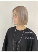 シアーベージュボブ