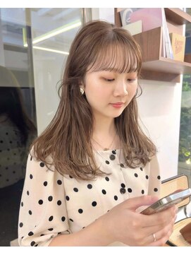 シキ オルガン 大宮(siki ORGAN) レイヤーカット×メローベージュ