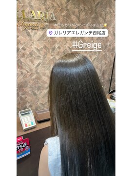 ガレリアエレガンテ 西尾店(GALLARIAElegante) #ブリーチ無しカラー