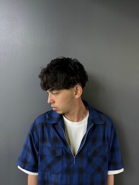 グリーディーフォックス 三軒茶屋(GreedyFOX) 波巻き/マッシュパーマ/ウルフ/ハイライト<理容室>三軒茶屋