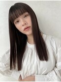 ナチュラルストレート[藤沢/髪質改善]