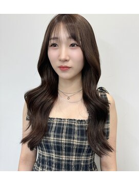 サン 大阪梅田(SUNC) 【韓国風レイヤー/ブラウンベージュ/トリートメント】