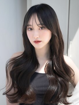 エインアンリー 明治神宮前(AIN.ANLY.) 着物メルティカラーくびれロング似合わせカットロングレイヤー