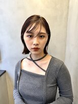 ロンドプロフィール 浦和(Lond profil) イメチェン ボブ 外ハネボブ 美髪 ホワイトブロンド 韓国