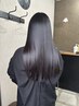 [髪質改善ストレート]【ケア縮毛矯正+カット】￥２０３５０→￥1６２８０