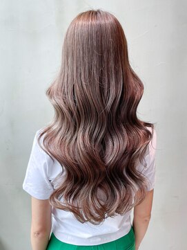 アルバム 銀座(ALBUM GINZA) ロング顔周りレイヤー韓国ヘア美髪_ba342231