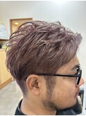 7：3ラフバック　スタイル