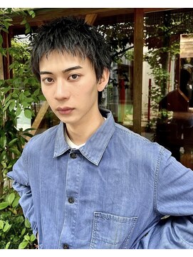 グリーンミドル(GREEN middle) メンズカット：スパイキーショート/メンズショート