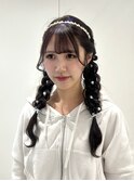 【chome】卒業式ヘアセット