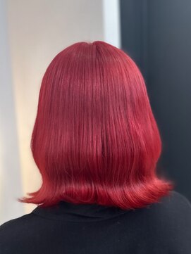 ラピス 福岡天神店(Lapis) チェリーレッド/ブリーチ/髪質改善/ブルベカラー