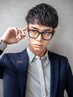 メンズカット+ビジネスカジュアルパーマ 10500→7000円［メンズサロン/上野］