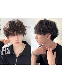 <"sand"のメンズカットに大注目◎>骨格や髪質を見極めた精密カットで、無造作なのにキマる*[池袋駅]