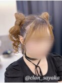 ハチヘア/心斎橋ヘアセット
