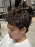 綿貫航太◎短髪/スパイキーショート/短髪パーマ/ピンパーマ