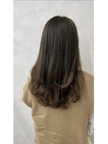 アース 新越谷店(HAIR&MAKE EARTH)&nbsp;レイヤーカットとグレージュカラー