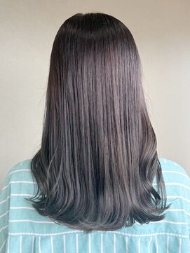 ミルヘアデザイン(mil hair design) 髪質改善カラー 艶カラー ブラウンカラー ミディアム