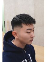 にもう&nbsp;クロップ　スキンフェード　e