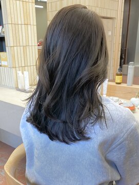 パークレーン アイス イヴェン(park lane ICI yeven) ブリーチなしミディアムセミロングレイヤーベージュグレージュ