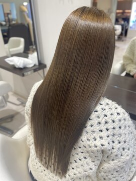 アメイジングヘアー 美沢店(AMAZING HAIR) 冬カラー透明感アッシュオリーブ