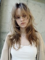 シティ(sity.)&nbsp;天神　ブリーチなしダブルカラー　レイヤーカット　暖色カラー