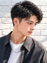 アクシス 津田沼(AXIS) アップバングイケメン学校刈り上げ形状記憶パーマ好感度