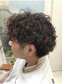♯波巻パーマ♯波ウェーブ