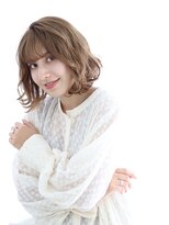 シロフイケブクロ(shirof ikebukuro)&nbsp;Aラインボブ×パーマ【albero小原】