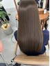 【加藤指名限定】カット+美髪矯正+リタッチカラー※ブリーチ毛は+¥3300