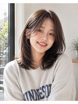 イロドリ(irodori) 顔周りレイヤーの艶髪ロブUP