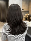 20代30代/大人かわいい/小顔ひし形/ウルフ/ミディアムレイヤー