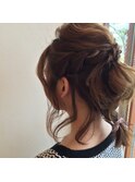 サイドツイストアレンジ