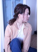 ラフなポニーテール