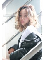 ヘアサロンエム 大宮店(HAIR SALON M) ゴールドメッシュロブ