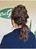 ＊お呼ばれヘアアレンジ