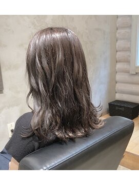 クレエ ヘアー デザイン(creer hair design) ラベンダーグレージュ♪